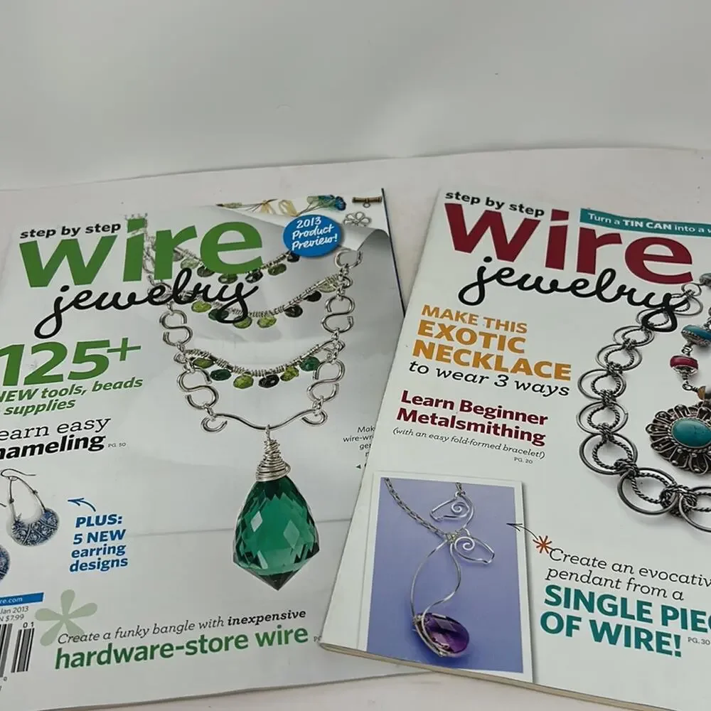 Soldering Made Simple How To Book & 2 Wire Jewelry Magazines